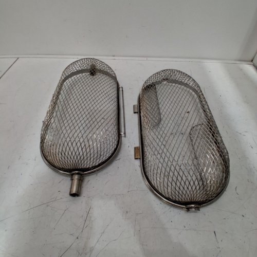 NAPOLEON ROTISSERIE GRILL BASKET - 8" X 18" - SILVER (MODEL: 64000) image 3