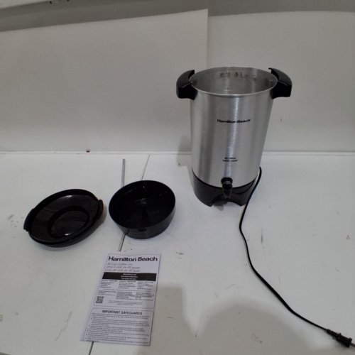 HAMILTON BEACH COFFEE URN - 45 CUP CAPACITY - STAINLESS STEEL (MODEL: 40515CR) image 3