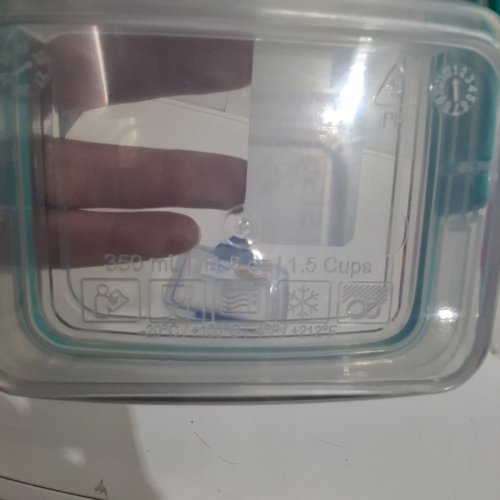 2 SISTEMA KLIP IT SMALL SPLIT CONTAINERS - BLUE & GREEN image 3
