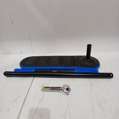 INDO PRO GRAVITY INDOOR/TRAMPOLINE FOAM TRICK SCOOTER WITH ADJUSTABLE HEIGHT - 5FT 3" - BLUE/BLACK image 3