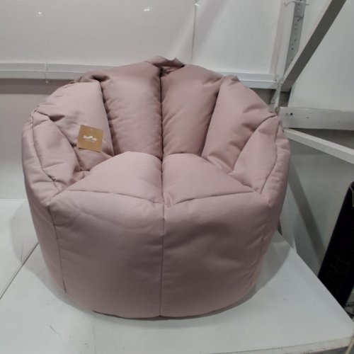 BOUCLAIR KIDS CANVAS BEAN BAG CHAIR - 30" X 29" - PINK (MODEL: 204403-00) image 2