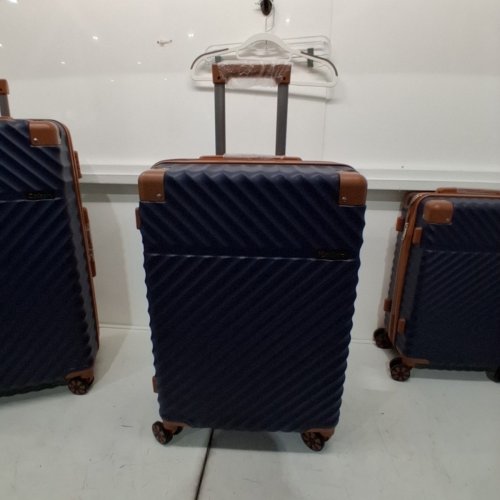 4PC COSBARN LUGGAGE SET WITH TSA LOCK SPINNER WHEELS - 20" / 24" / 28" - NAVY image 8