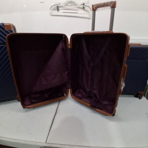 4PC COSBARN LUGGAGE SET WITH TSA LOCK SPINNER WHEELS - 20" / 24" / 28" - NAVY image 9