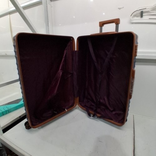 4PC COSBARN LUGGAGE SET WITH TSA LOCK SPINNER WHEELS - 20" / 24" / 28" - NAVY image 11