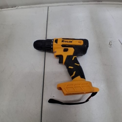 RIVLOX 20V CORDLESS ELECTRIC POWER DRILL SET - 20V ELECTRIC SCREWDRIVER, 2.0AH BATTERY, 30NM, BUILT-IN LED - YELLOW image 3
