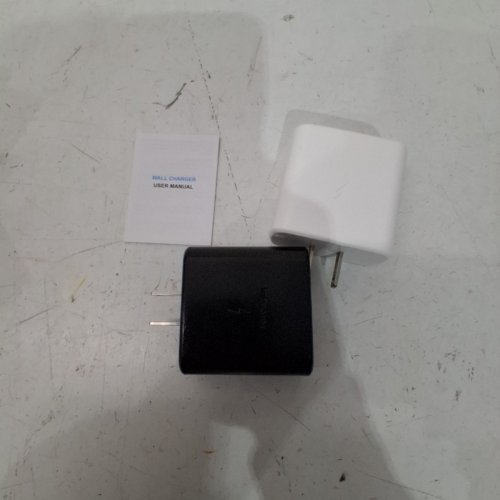 2PK USB C FAST CHARGING CHARGER BLOCK - 40W - BLACK/WHITE (MODEL:OFS-PD569) image 2