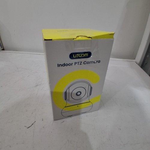 LITOKAM LITTLE ELF INDOOR SECURITY CAMERA - 2K RESOLUTION, 360 MOTION, NIGHT VISION, COMPATIBLE WITH ALEXA - BLACK (MODEL : LF-P1T) image 3