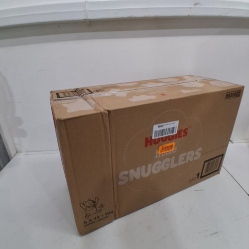 198PK HUGGIES LITTLE SNUGGLERS DISPOSABLE BABY DIAPERS - SIZE 1 image 2