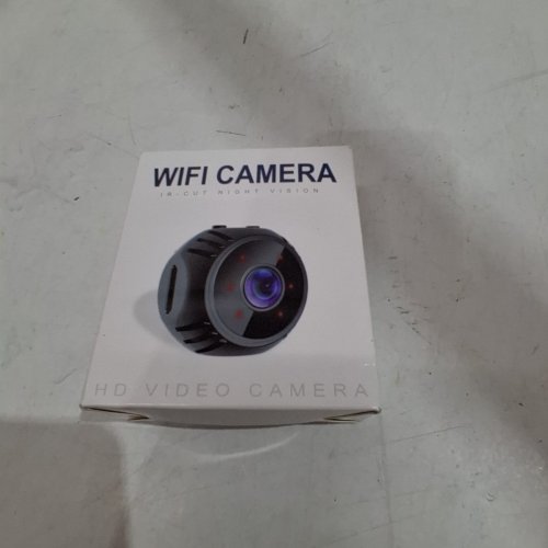 MINI HD HOME SECURITY CAMERA WITH BLUETOOTH/WIFI CONNECTION - BLACK image 4