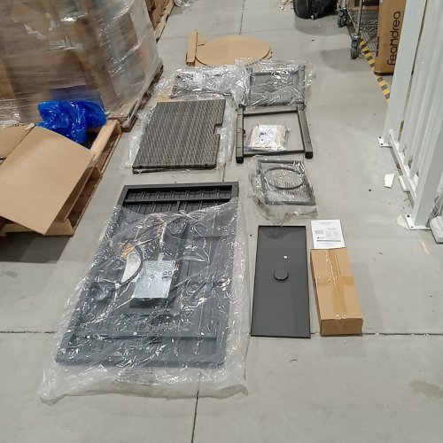 OUTDOOR WICKER PROPANE FIRE PIT WITH ALUMINUM TABLETOP - 50000 BTU - 43" - GREY (MODEL: QF-FPN03) image 4