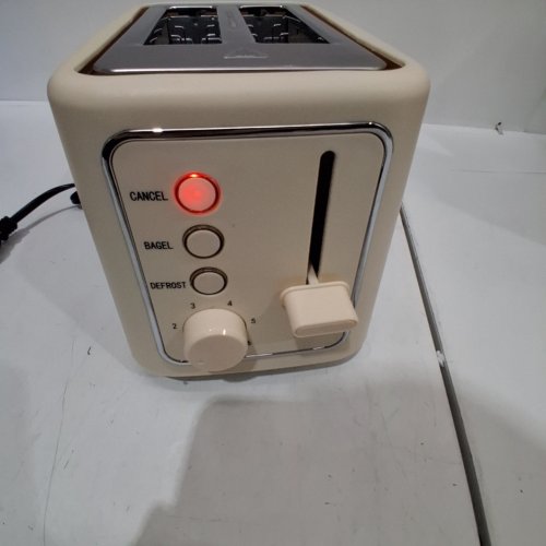 VAVSEA RETRO 2 SLICE TOASTER - YELLOW - (MODEL:WT-360) image 2