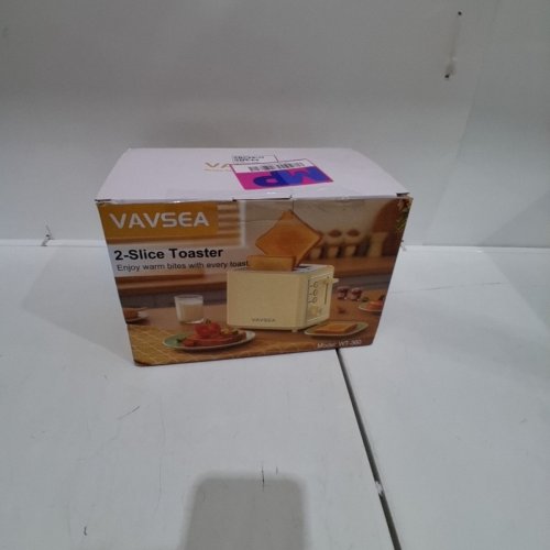 VAVSEA RETRO 2 SLICE TOASTER - YELLOW - (MODEL:WT-360) image 6