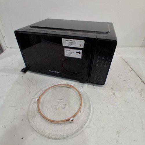 CHEFMAN COUNTERTOP MICROWAVE OVEN - 0.7 CU. FT - BLACK (MODEL: RJ55-7-V2-CA) image 6