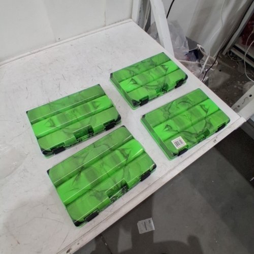 4PK FISHING TACKLE BOXES - GREEN (STYLE: 10000-BP) image 5