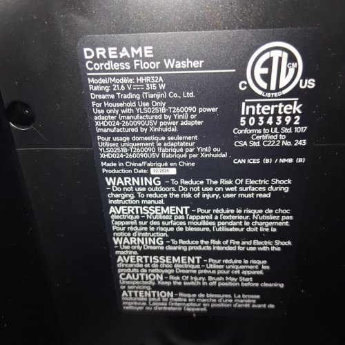 DREAME CORDLESS DRY AND WET VACUUM CLEANER FLOOR WASHER image 5