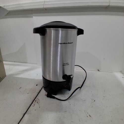 HAMILTON BEACH COFFEE URN - 45 CUP CAPACITY - STAINLESS STEEL (MODEL: 40515CR) image 3