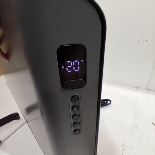 DUUX EDGE CONVECTOR SPACE HEATER WITH REMOTE CONTROL - 1500W - DARK GREY image 2