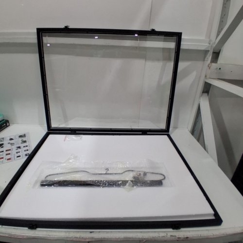 KCRASAN JERSEY DISPLAY FRAME CASE - 31" X 23" - BLACK image 2