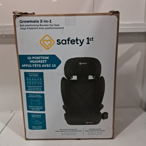 SAFETY 1ST GROWMATE 2-IN-1 BELT POSITIONING BOOSTER CAR SEAT - GREEN (MODEL: 22267CMIG) image 9