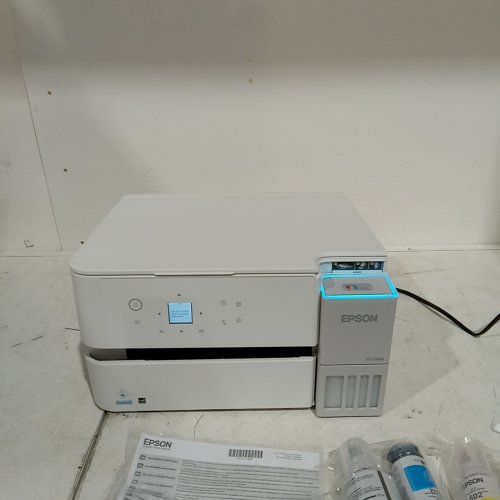 EPSON ECOTANK WIRELESS COLOR ALL-IN-ONE SUPERTANK PRINTER - 100 SHEET PER TRAY - WHITE (MODEL: ET-2980) image 2