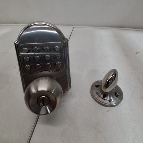 ELEMAKE HIGH SECURITY LOCKS KEYLESS ENTRY DOOR DEADBOLT LOCK - STAINLESS STEEL image 3