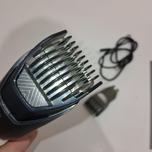 MANSCAPED THE BEARD HEDGER WATERPROOF CORDLESS WET/DRY PREMIUM PRECISION 20 LENGTH ADJUSTABLE STAINLESS STEEL T-BLADE TRIMMER (MODEL: 30-00100) image 4