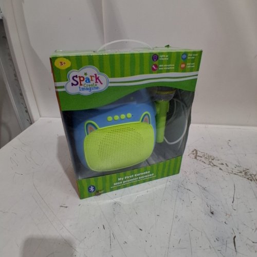 SPARK CREATE IMAGINE MY FIRST WIRELESS BLUETOOTH KARAOKE SPEAKER - BLUE / GREEN (MODEL : ISK200) image 5