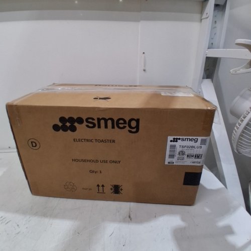 SMEG 4-SLICE 50'S RETRO STYLE LONG SLOT TOASTER - BLACK - (MODEL:TSF02BLUS) image 5