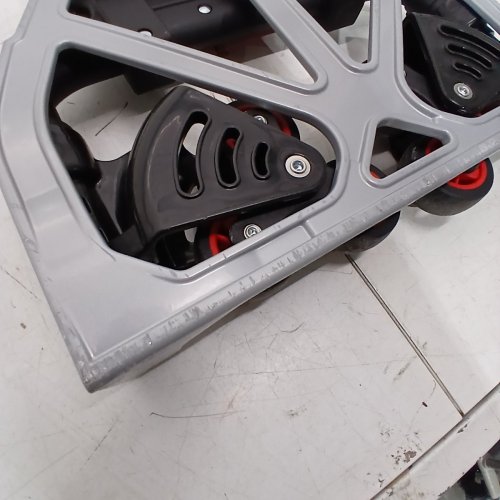 MAGNA CART 6 WHEEL FOLDING HAND TRUCK - 16" WIDE 150LBS CAPACITY - BLACK/RED (MODEL: 1718598) image 3