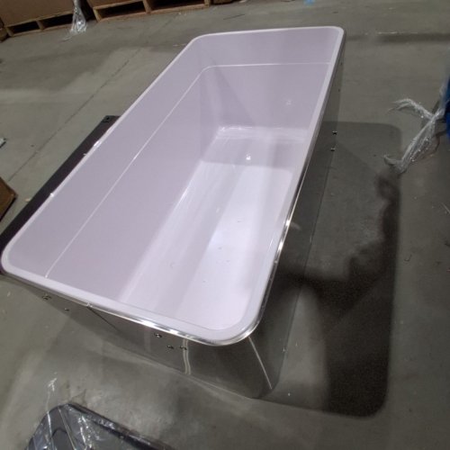 TRINITY STAINLESS STEEL COOLER WITH COVER - 100 QT (MODEL: TXK-0808/ 1465397) image 9