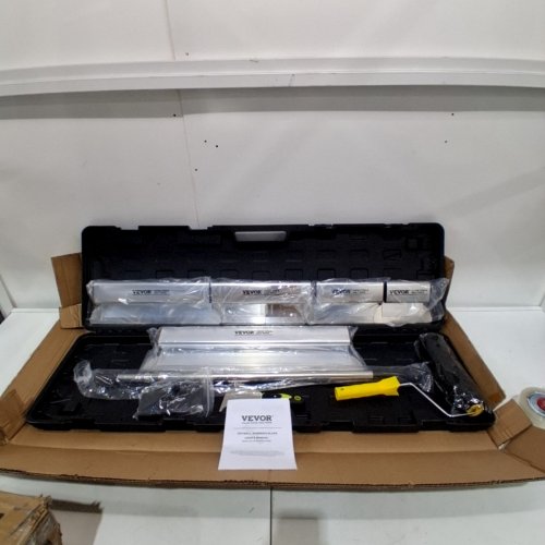 VEVOR DRYWALL SKIMMING BLADE SET 9PC - 7/10/14/16/24 IN SKIMMING BLADES - STAINLESS STEEL - (MODEL: XSJ-24-S010) image 2