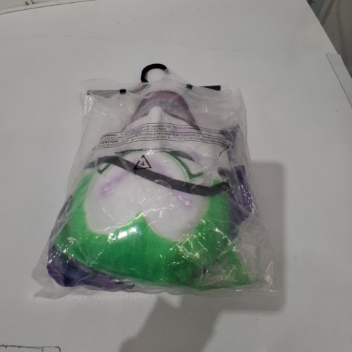 2PC BOY'S JOKER COSTUME SET - MEDIUM 8/10 - PURPLE AND GREEN image 3