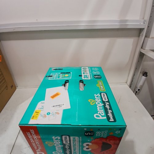 138PK PAMPERS BABY DRY ULTRA DIAPERS - SIZE 5 (20-37LBS) - SESAME STREET image 3