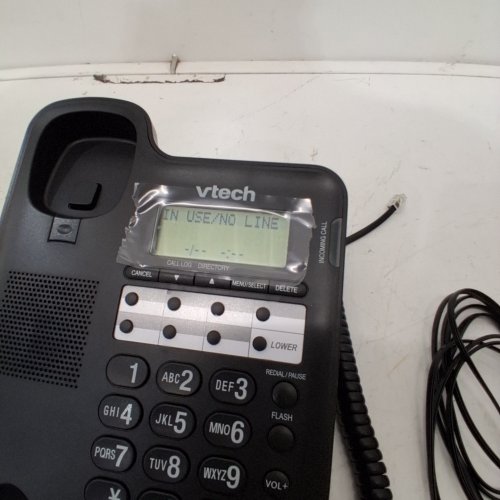 VTECH CORDED SPEAKERPHONE WITH CALLER ID - BLACK (MODEL: CD1153-BK) image 2