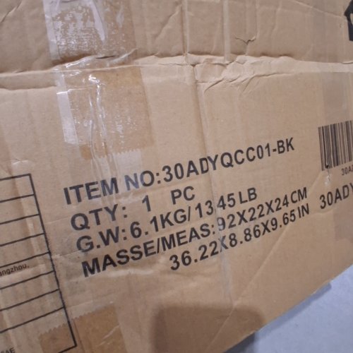 SOGESFURNITURE OVERSIZED FOLDING DOUBLE CAMPING CHAIR - 700LBS CAPACITY - BLACK image 2