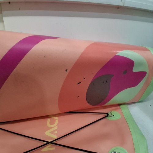 NACATIN INFLATABLE STAND UP PADDLE BOARD WITH DOG RAMP - 12FT X 36" X 6" - LIGHT PINK image 4
