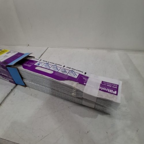 2PK FILTRETE ALLERGEN BACTERIA VIRUS REDUCTION AC FURNACE MERV 12 AIR FILTER REFILLS - MPR 1550 - 16 X 25 X 4 image 2