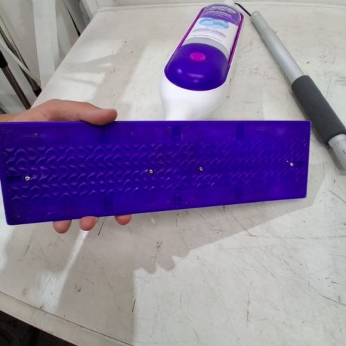 SWIFFER POWERMOP MULTI-SURFACE MOP - PURPLE/WHITE image 3