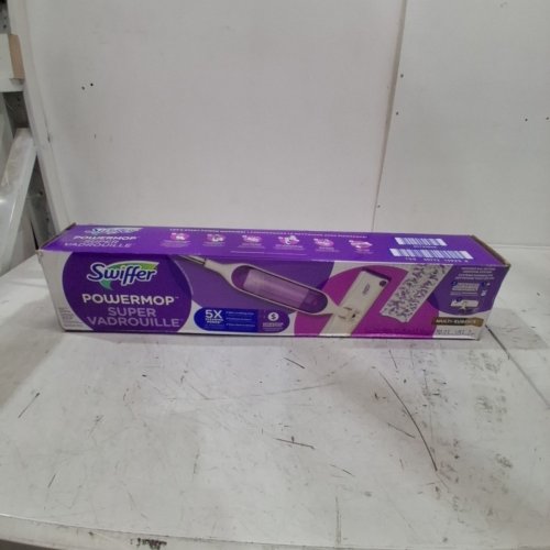 SWIFFER POWERMOP MULTI-SURFACE MOP - PURPLE/WHITE image 8