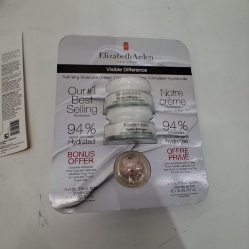 3PC ELIZABETH ARDEN VISIBLE DIFFERENCE REFINING MOISTURE CREAM COMPLEX - 75ML/EACH AND 7 SAMPLE SIZE CAPSULES image 2