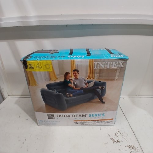 INTEX PULL-OUT INFLATABLE BED SERIES COUCH W/ QUEEN SIZE PULL OUT BED 90" X 91" X 26" (MODEL:66552EP) image 6