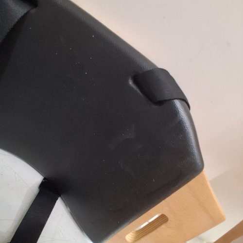 COWIEWIE 3-TIER WOODEN HIGH CHAIR - 200 LBS - BLACK (MODEL: COWH-02) image 5