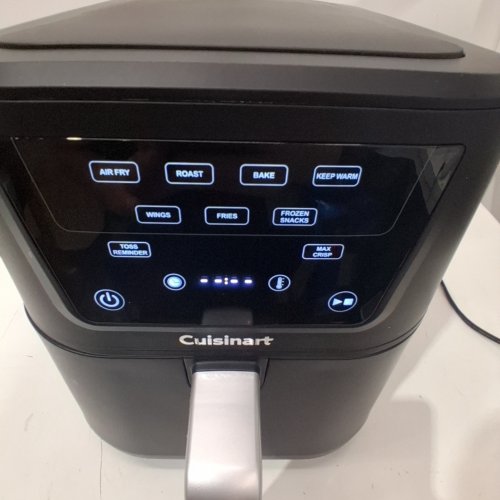 CUISINART COMPACTMAX TOUCH DIGITAL AIR FRYER - 8QT CAPACITY - BLACK (MODEL: ‎AIR-210C) image 2