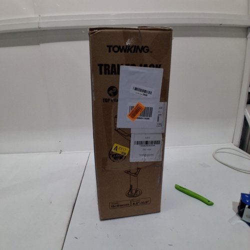 TOWKING A FRAME TRAILER JACK WITH DROP LEG - 15" LIFT TONGUE JACK - 2000LBS MAX - BLACK (MODEL: 701056) image 5