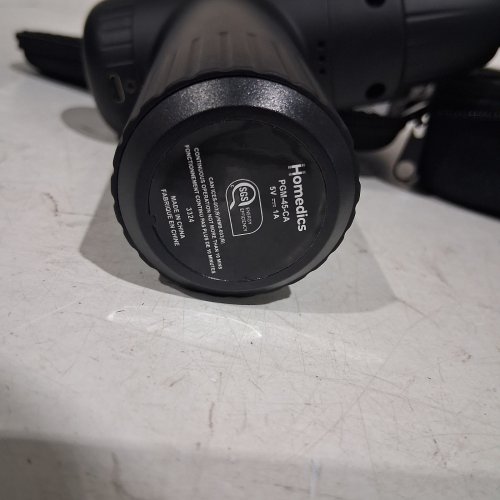 HOMEDICS MINI MASSAGE GUN - 5 V - BLACK (MODEL: PGM-45-CA) image 3
