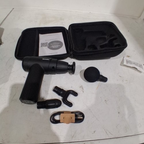HOMEDICS MINI MASSAGE GUN - 5 V - BLACK (MODEL: PGM-45-CA) image 4