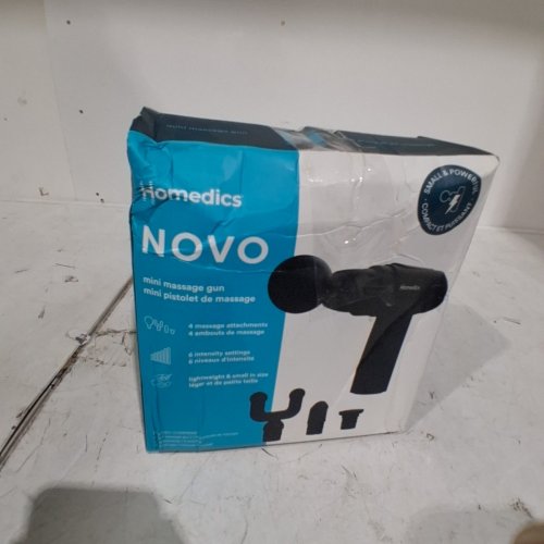 HOMEDICS MINI MASSAGE GUN - 5 V - BLACK (MODEL: PGM-45-CA) image 5