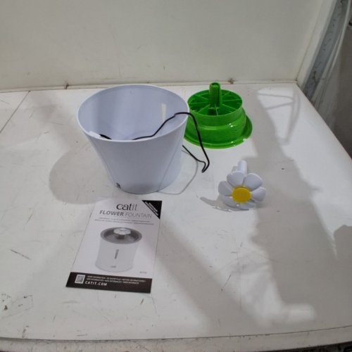 CATIT FLOWER WIRED 3 FLOW SETTING PET FOUNTAIN - 3L - WHITE image 3
