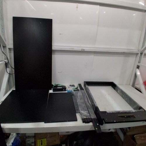 BESTIER AQUARIUM STAND - 36" X 19" X 30"/FITS 40-50GAL AQUARIUMS - BLACK (MODEL: P300193S-BLKG) image 2