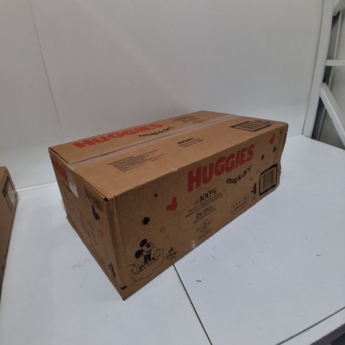 186PK HUGGIES SNUG AND DRY DIAPERS - SIZE 4 image 2